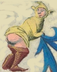 showing rear end